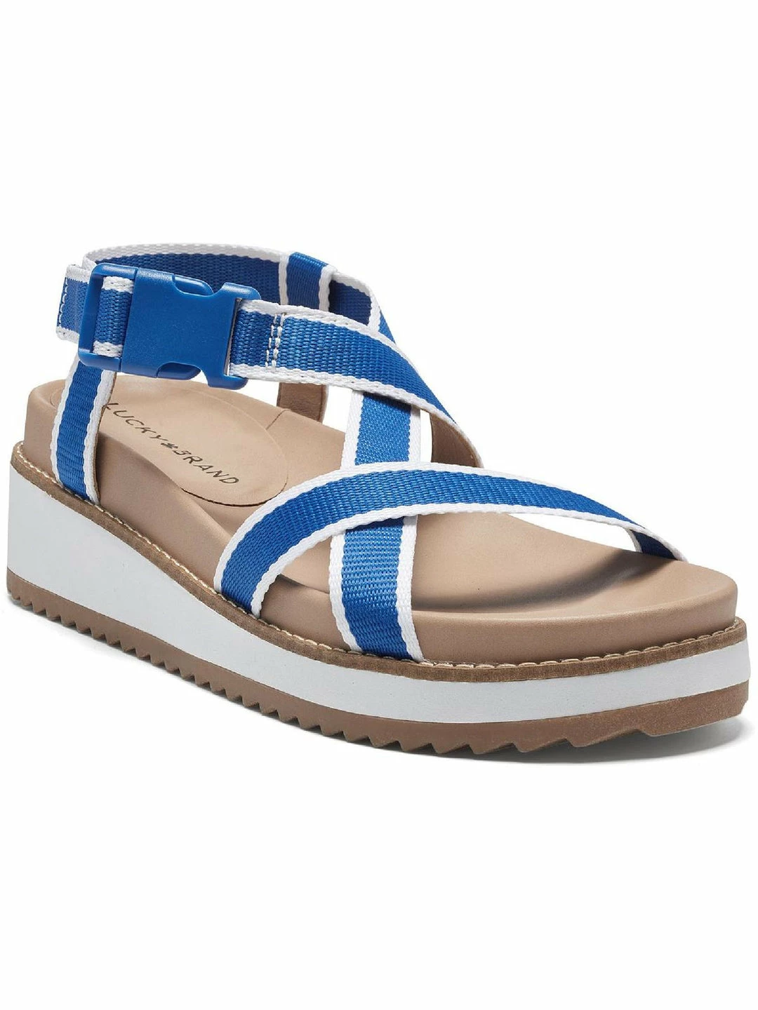 Lucky Brand Imbae Womens Peep Toe Casual Slingback Sandals 4 Lucky Brand Imbae Womens Peep Toe Casual Slingback Sandals - Image 4