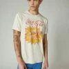 Lucky Brand Mens Coca Cola Sunshine Graphic Tee