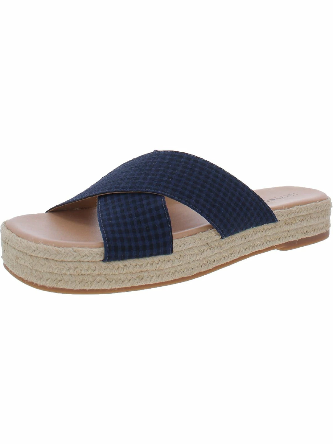 Lucky Brand Gayte Womens Printed Slip On Flatform Sandals 6 Lucky Brand Gayte Womens Printed Slip On Flatform Sandals - Image 6