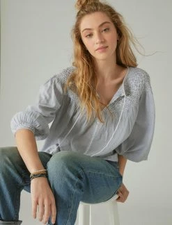 Lucky Brand Womens Striped Smocked Peasant Blouse -Cheap Lucky Brand Store 6b481960823f46e28c657a7ba7c86eb7 1080x