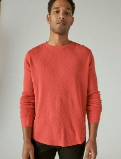 Lucky Brand Mens Thermal Crew