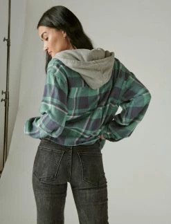 Lucky Brand Womens Cropped Plaid Hoodie -Cheap Lucky Brand Store 6ceaf9e44fbf40ff8976220818d3b45e 1080x