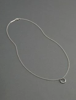 Lucky Brand Men Loop Pendant Necklace
