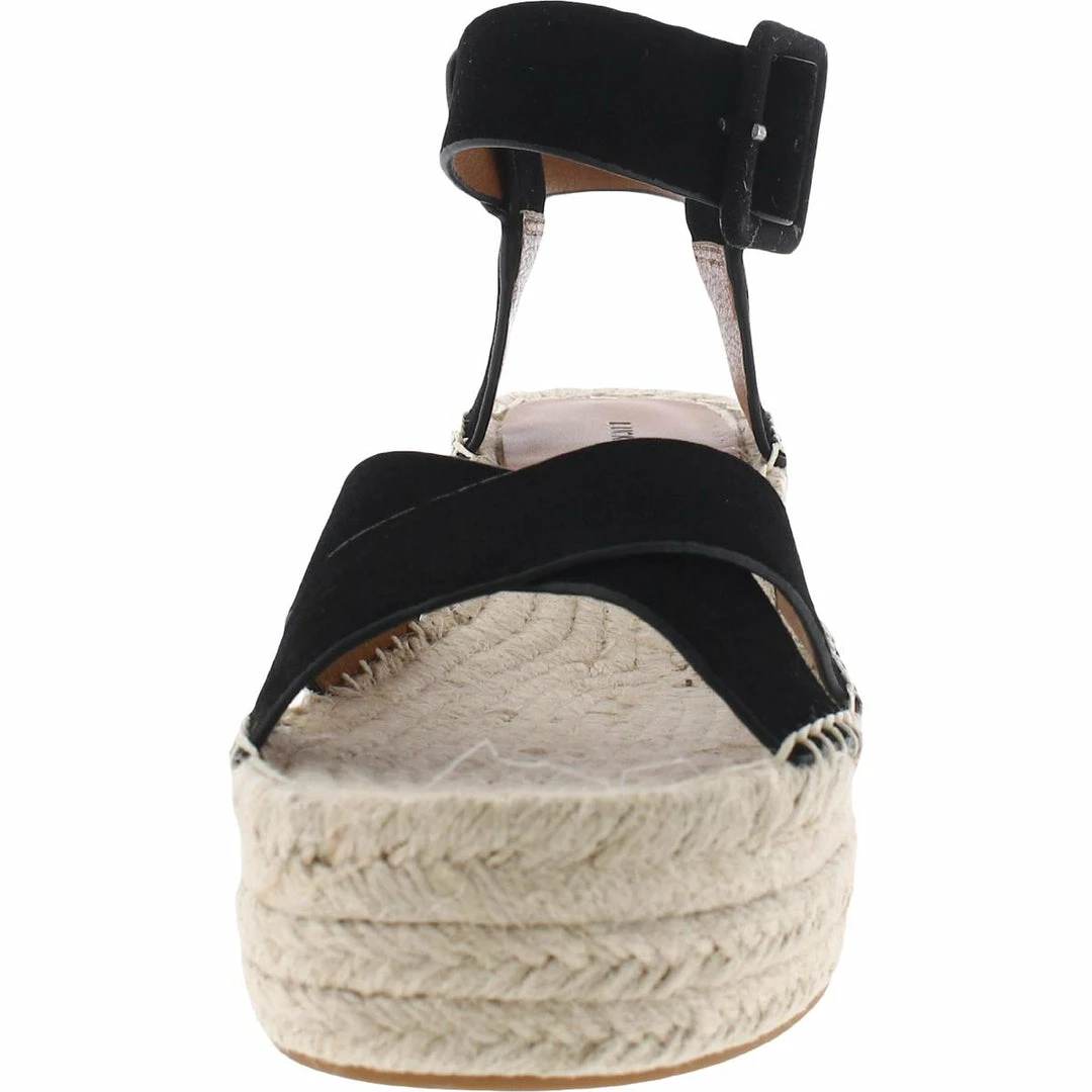 Lucky Brand Audrinah Womens Suede Ankle Strap Espadrilles 4 Lucky Brand Audrinah Womens Suede Ankle Strap Espadrilles - Image 4