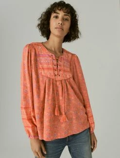 Lucky Brand Womens Lace Up Border Print Peasant Blouse -Cheap Lucky Brand Store 726a402567af497fb9893d9d8e09866e 4efd1b43 9d12 4a3c b4fe 9b63034e4b71 1080x