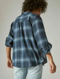 Lucky Brand Womens The Plaid Boyfriend Button-Down Shirt -Cheap Lucky Brand Store 74d05dd062e1487ba8a1e69e881fbd33 1080x