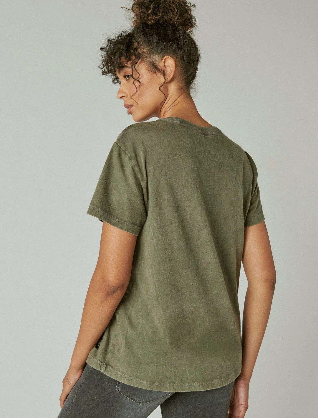 Lucky Brand Womens The Police Boyfriend Tee 5 Lucky Brand Womens The Police Boyfriend Tee - Image 5