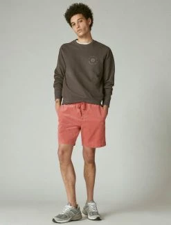 Lucky Brand Mens 7" Pull Up Corduroy Short