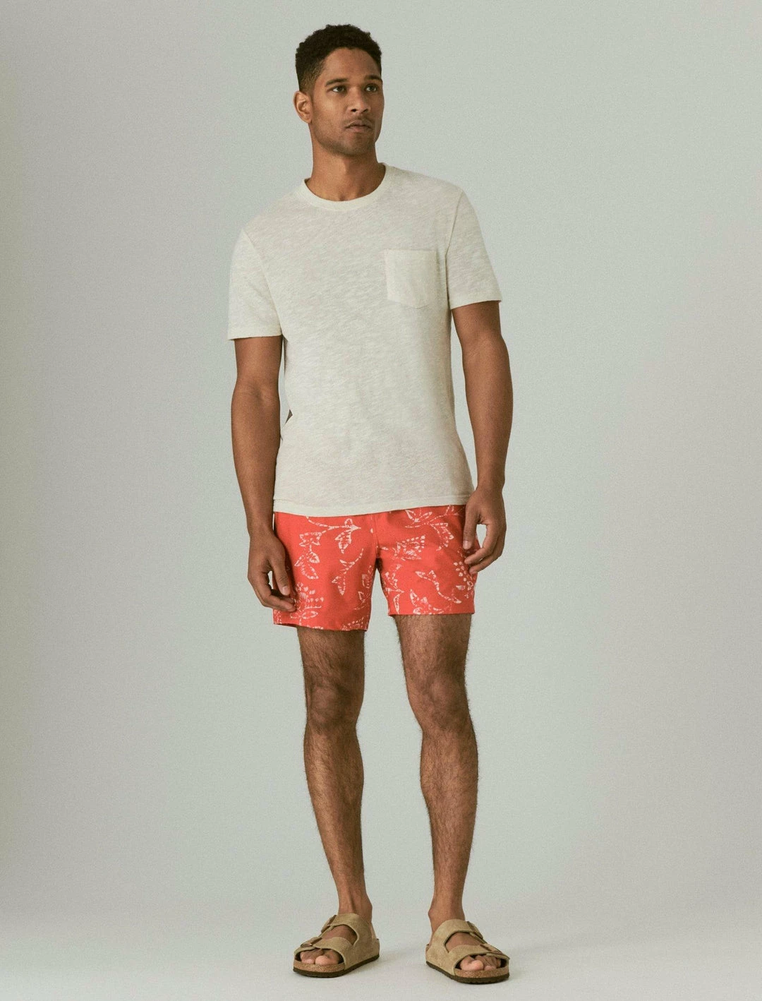 Lucky Brand Mens 6" Stretch Swim Short 7 Lucky Brand Mens 6" Stretch Swim Short - Image 7