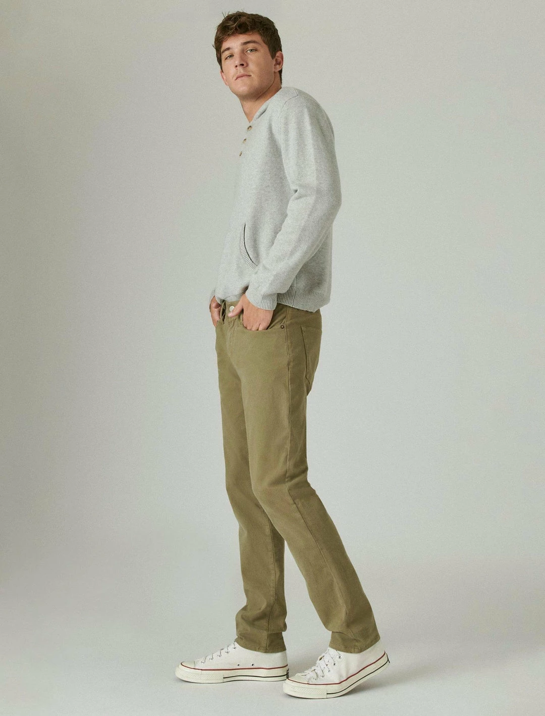 Lucky Brand Mens 110 Slim 4-Way Stretch Jean 2 Lucky Brand Mens 110 Slim 4-Way Stretch Jean - Image 2