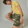 Lucky Brand Mens Venice Burnout Short