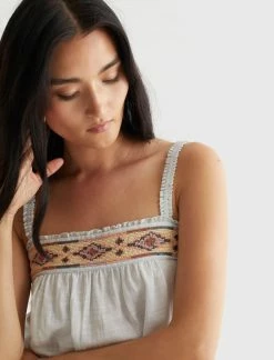 Lucky Brand Womens Limited Edition Beaded Square Neck Cami -Cheap Lucky Brand Store 86dc98a08e3f4fed879deb2ae44b75b7 1080x