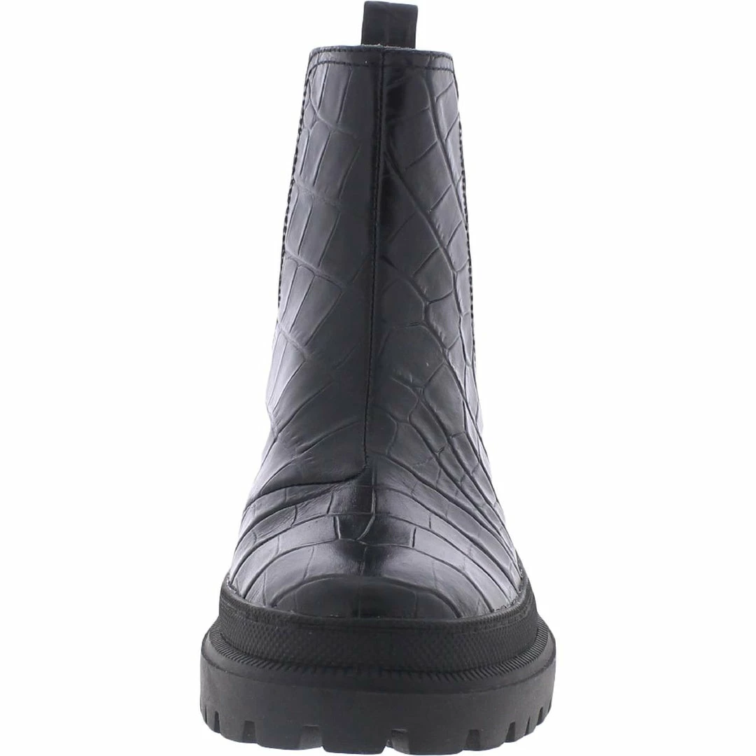 Lucky Brand Emali Womens Nubuck Pull On Ankle Boots 4 Lucky Brand Emali Womens Nubuck Pull On Ankle Boots - Image 4