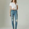 Lucky Brand Womens High Rise Bridgette Skinny