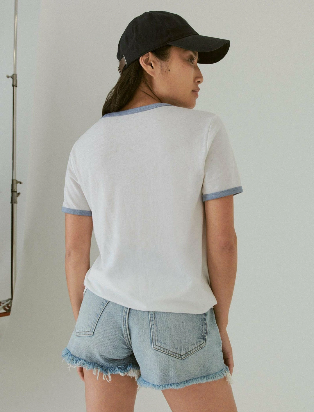 Lucky Brand Womens Silverlake Skaters Classic Ringer Tee 1 Lucky Brand Womens Silverlake Skaters Classic Ringer Tee