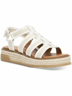 Lucky Brand Emliey Womens Strappy Slingback Flatform Sandals