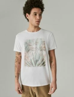 Lucky Brand Mens Codigo 1530 X Lucky Brand Photo Real Graphic Tee
