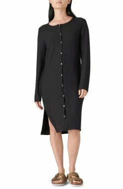 Lucky Brand Cloud Duster Dress in Black