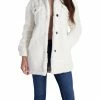 Lucky Brand Womens Lightweight Midi Faux Fur Coat