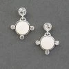 Lucky Brand Sterling Silver Semi Precious Earring