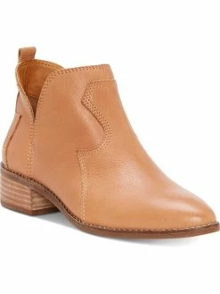 Lucky Brand Leymon Womens Solid Slip On Booties