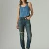 Lucky Brand Womens High Rise Drew Mom