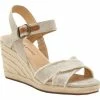 Lucky Brand Margaline Womens Canvas Wedge Espadrilles