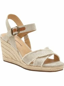 Lucky Brand Margaline Womens Canvas Wedge Espadrilles