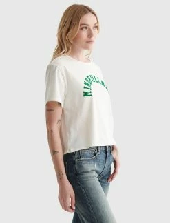Lucky Brand Womens Maymindfulness Boxy Tee -Cheap Lucky Brand Store 9bc5df6203104760b2ab54350e6e6822 1080x