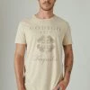Lucky Brand Mens Codigo 1530 X Lucky Brand Logo Tee