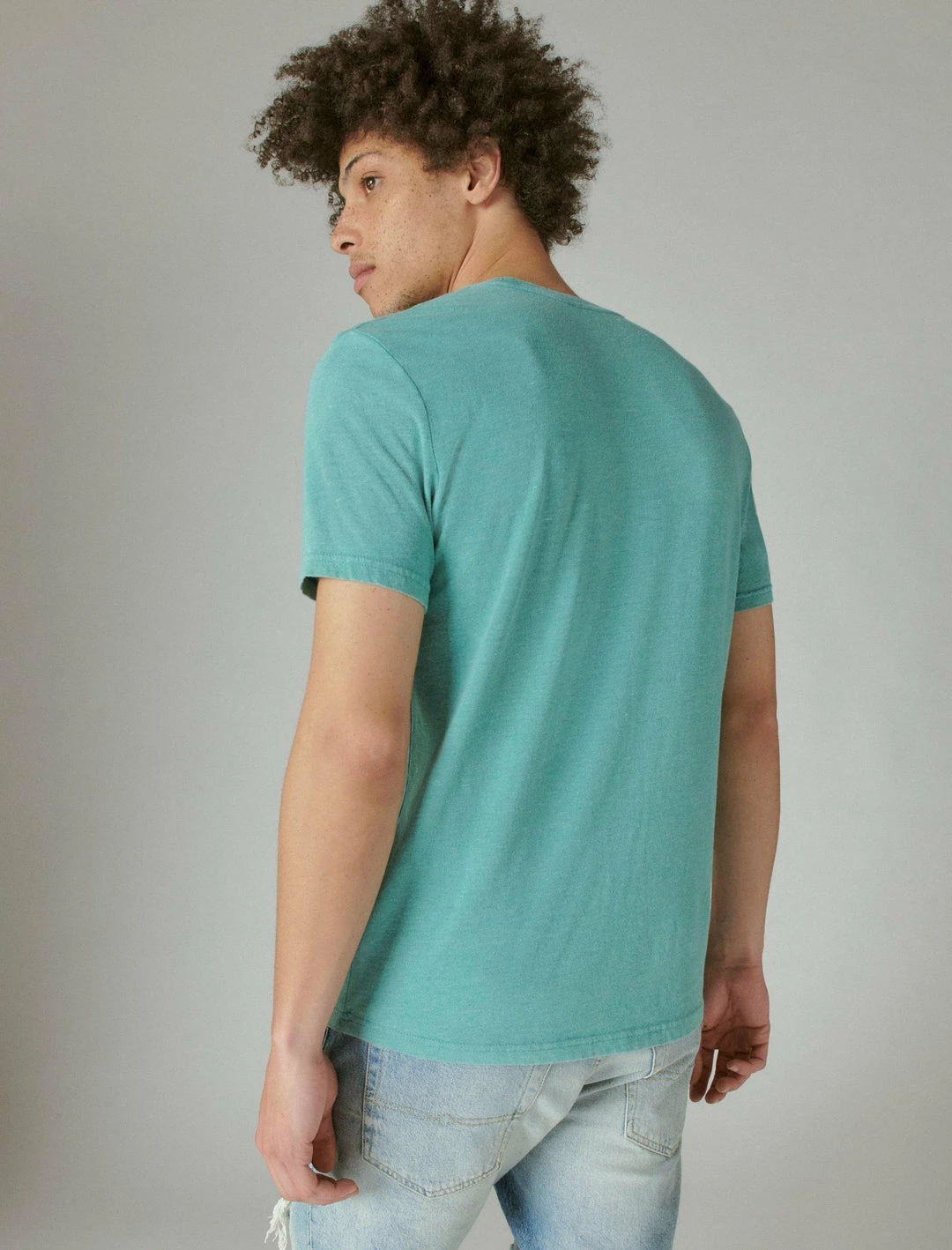 Lucky Brand Mens Lucky Surf Shape Graphic Tee 2 Lucky Brand Mens Lucky Surf Shape Graphic Tee - Image 2