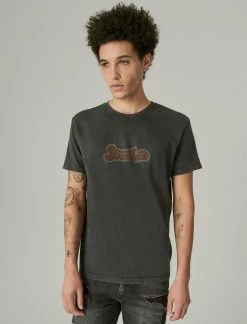 Lucky Brand Mens Streetvan Graphic Tee
