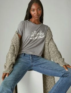 Lucky Brand Womens Lucky Script Classic Crew Tee -Cheap Lucky Brand Store a1f0a7b3494344ff941bd1c111ff3f21 1080x