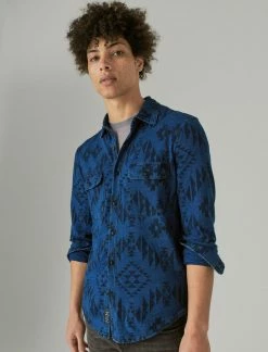 Lucky Brand Mens Indigo Print Jersey Shirt -Cheap Lucky Brand Store a244d04f82c94c878fbedf9c933c73d5 1080x