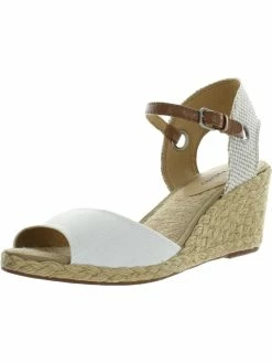 Lucky Brand Kyndra Womens Canvas Wedge Espadrilles