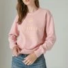 Lucky Brand Womens Codigo 1530 X Lucky Brand Graphic Crew