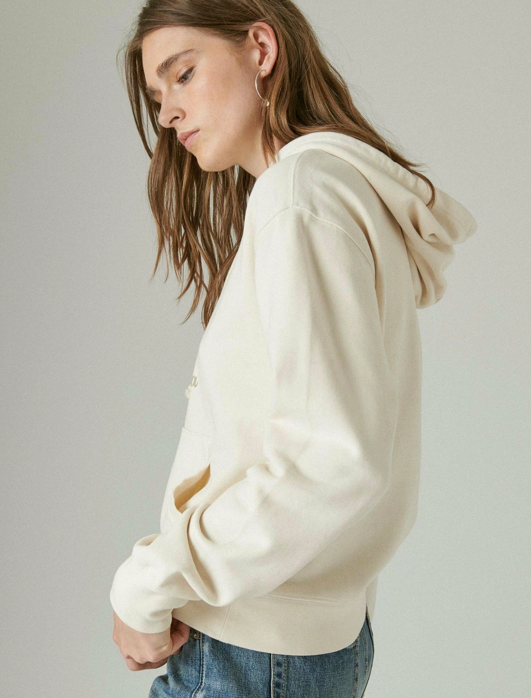 Lucky Brand Womens Codigo 1530 X Lucky Brand Graphic Hoodie 3 Lucky Brand Womens Codigo 1530 X Lucky Brand Graphic Hoodie - Image 3