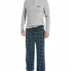 Lucky Brand 2pc Thermal Top & Flannel Pant Set