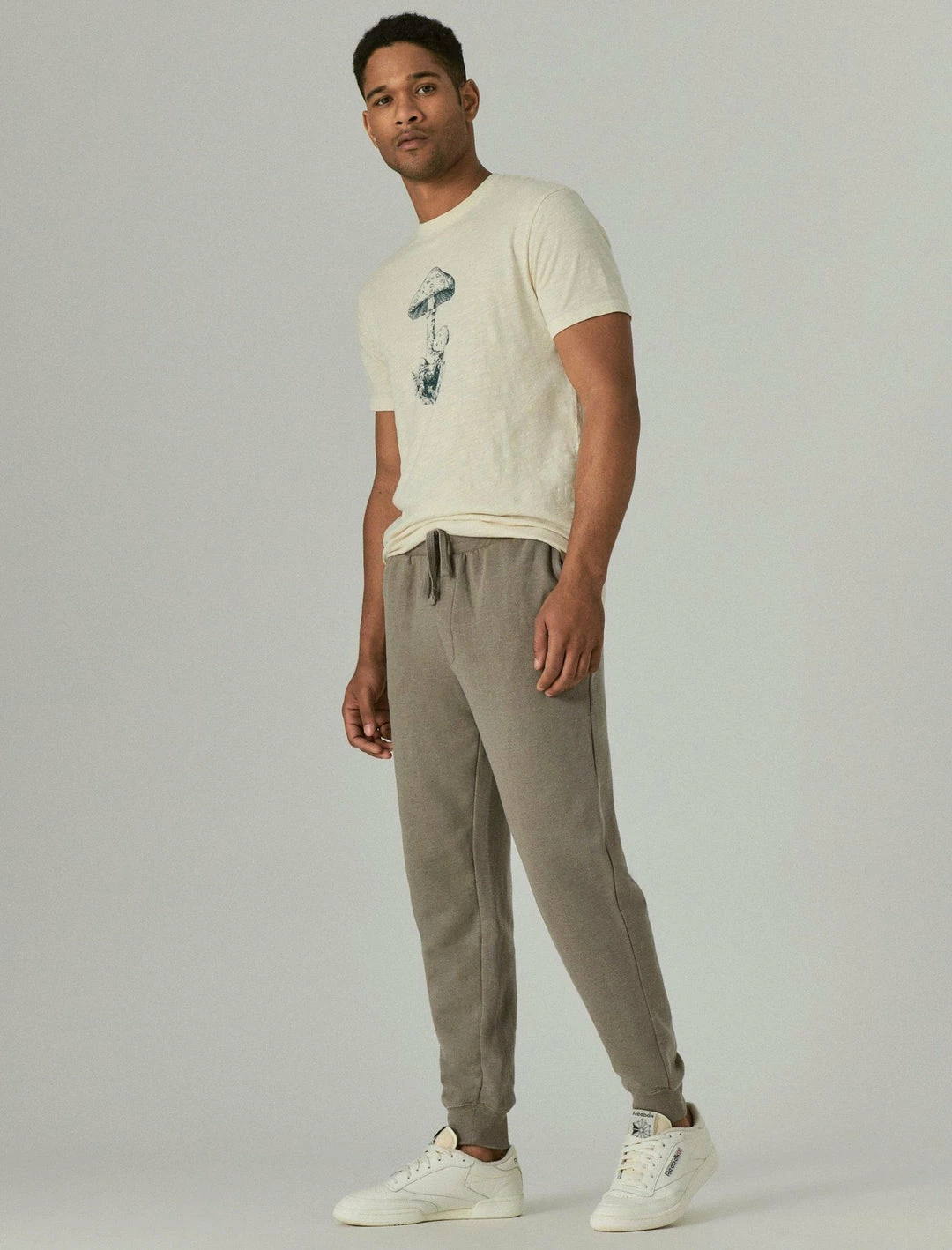 Lucky Brand Mens Venice Burnout Fleece Jogger 2 Lucky Brand Mens Venice Burnout Fleece Jogger - Image 2