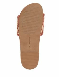 Lucky Brand Raffia Woven Pool Slide