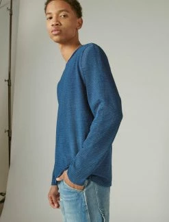 Lucky Brand Mens Long Sleeve Indigo Stripe Crew 7 Lucky Brand Mens Long Sleeve Indigo Stripe Crew -Cheap Lucky Brand Store afe30f5945f14f2f814dfcecad3cb5cf 1080x