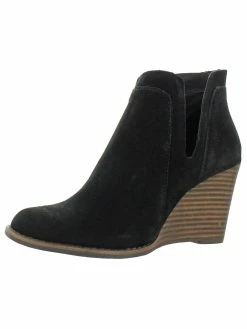 Cheap Lucky Brand Store 25 Lucky Brand Yabba Womens Suede Ankle Wedge Boots