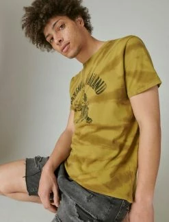 Lucky Brand Mens Bangkok Thailand Graphic Tee