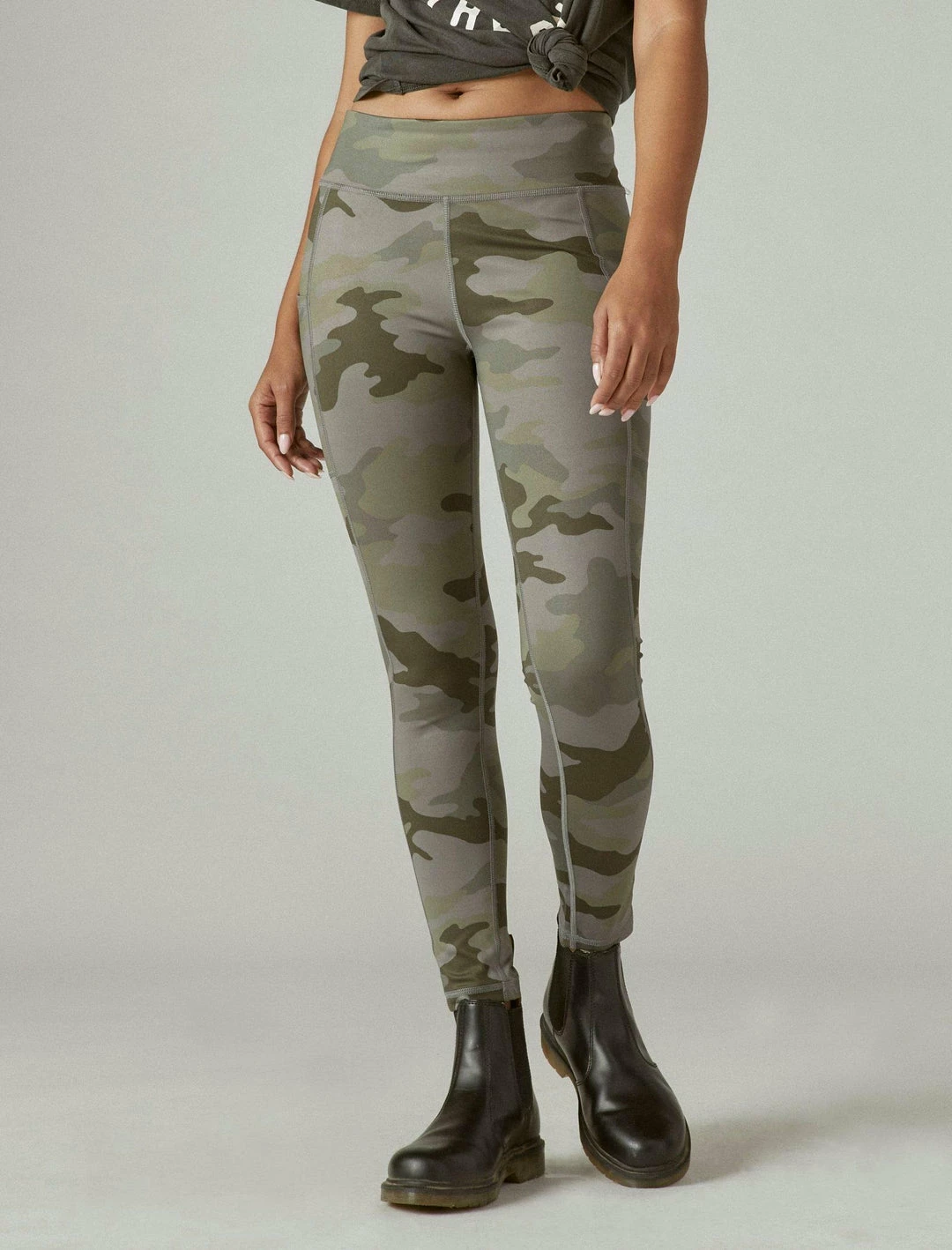 Lucky Brand Womens Camo Flex Legging 4 Lucky Brand Womens Camo Flex Legging - Image 4