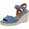 Lucky Brand Mindra Womens Wedge Sandals