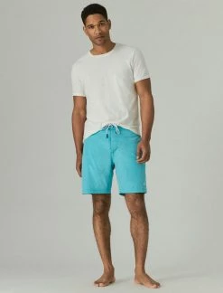Lucky Brand Mens 8" Stretch Board Short