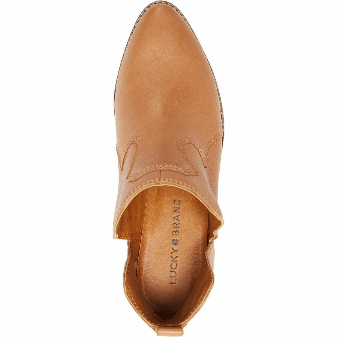 Lucky Brand Leymon Womens Solid Slip On Booties 4 Lucky Brand Leymon Womens Solid Slip On Booties - Image 4