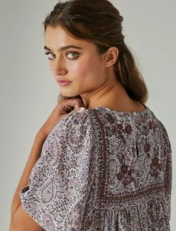 Lucky Brand Womens Short Sleeve Embroidered Top -Cheap Lucky Brand Store bfb53b174a4d41a088b21278139abea6 1080x