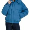 Lucky Brand Womens Quilted Winter Puffer Jacket