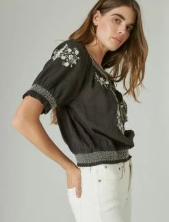 Lucky Brand Womens Embroidered Short Sleeve Top -Cheap Lucky Brand Store d2787c1a2ec4493caddd42c42a7d104f 1080x